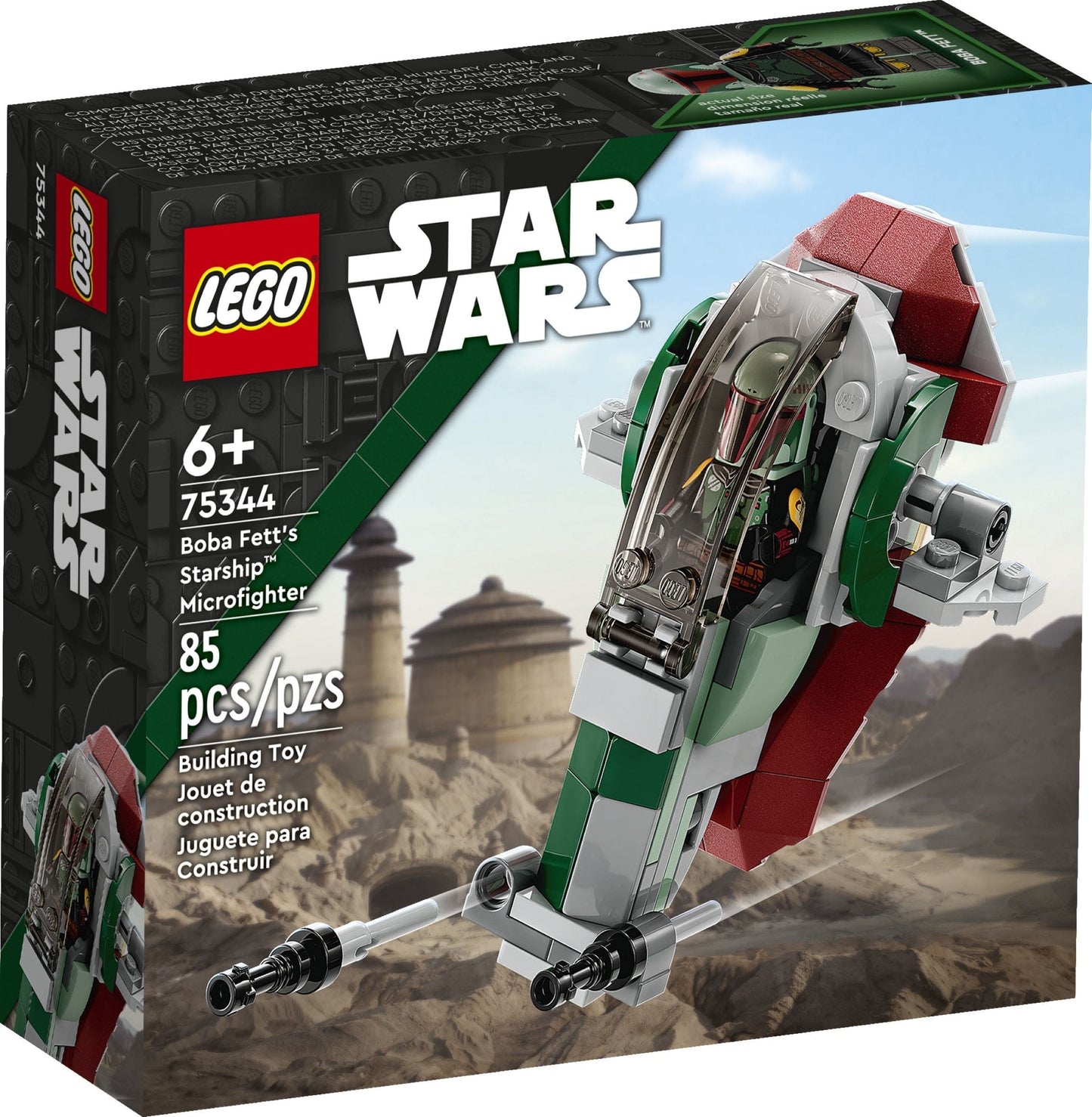 LEGO 75344 Boba Fett's Starship Microfighter – Star Wars Mini Build