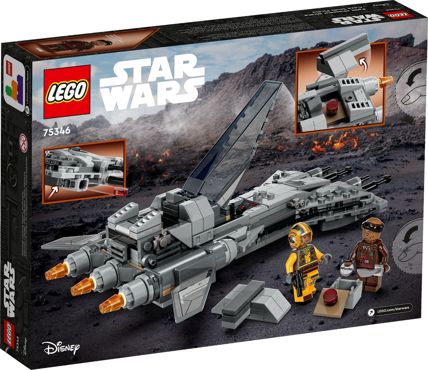 LEGO 75346 Pirate Snub Fighter Star Wars- Auzzi Store