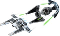 LEGO 75348 Mandalorian Fang Fighter vs. TIE Interceptor – Star Wars Battle Set - SuperSaverAU - view 2