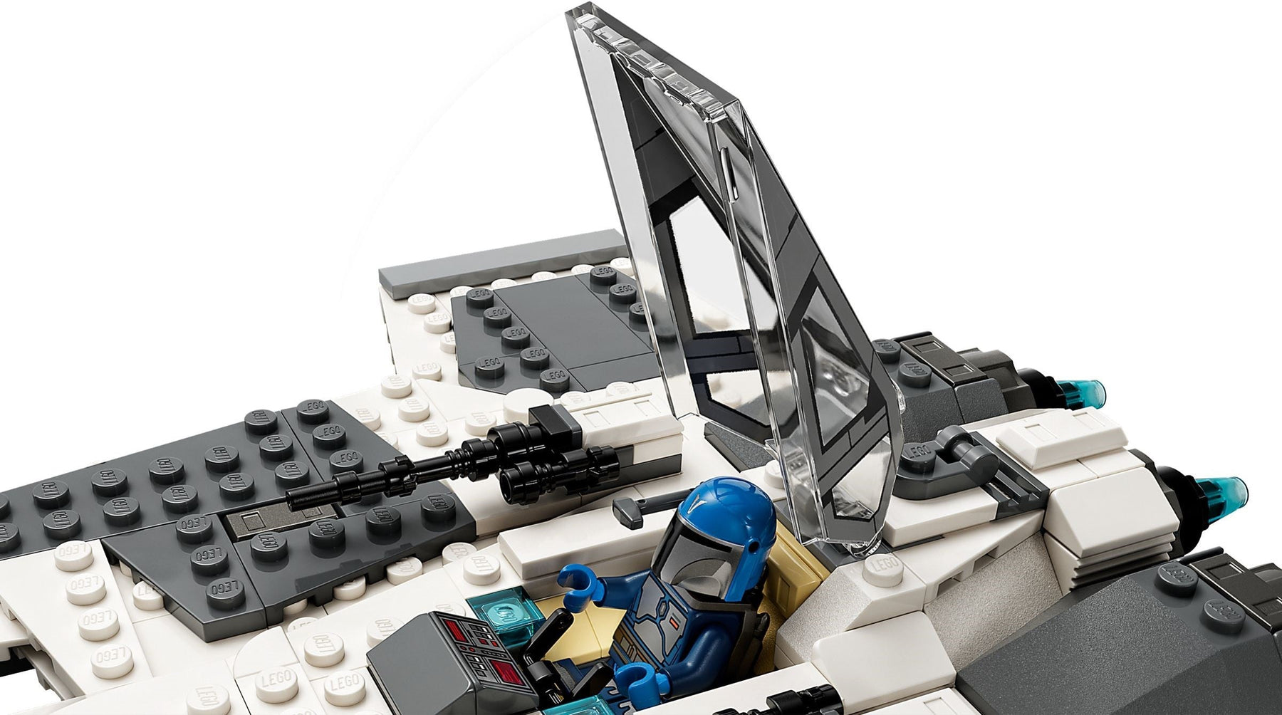 LEGO 75348 Mandalorian Fang Fighter vs. TIE Interceptor – Star Wars Battle Set - SuperSaverAU - view 4