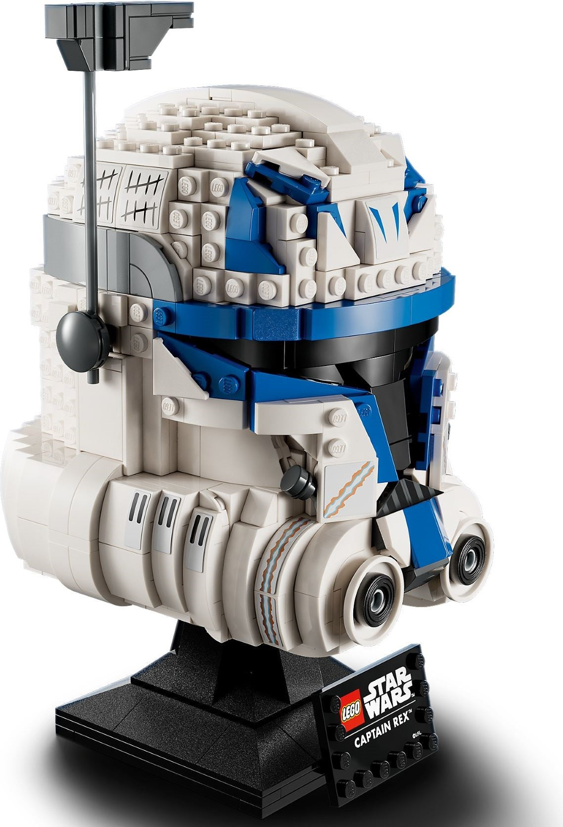 LEGO 75349 Captain Rex Helmet – Star Wars Collectible Display Model - SuperSaverAU - view 2