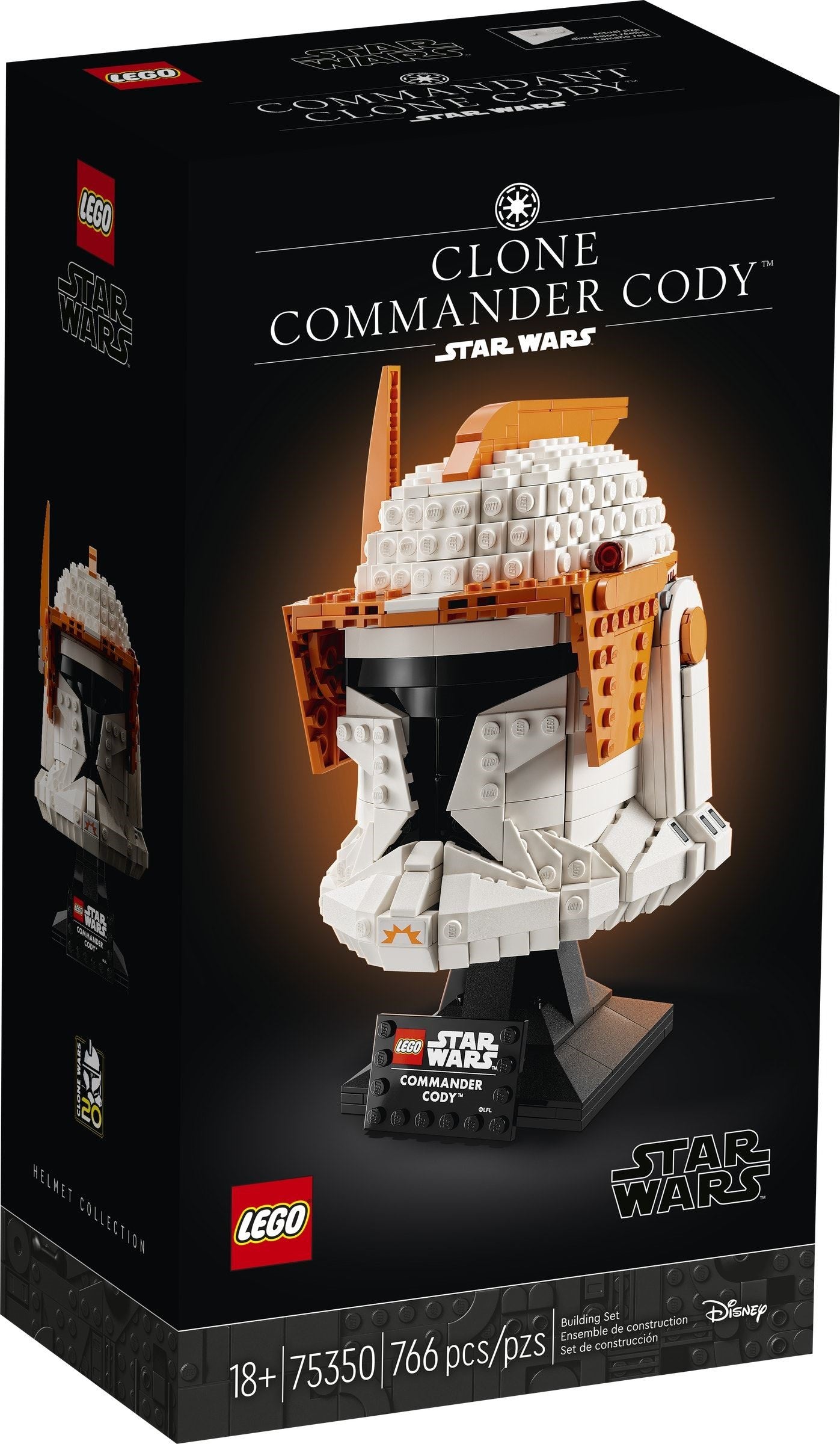 LEGO 75350 Clone Commander Cody Helmet – Star Wars Collectible Build