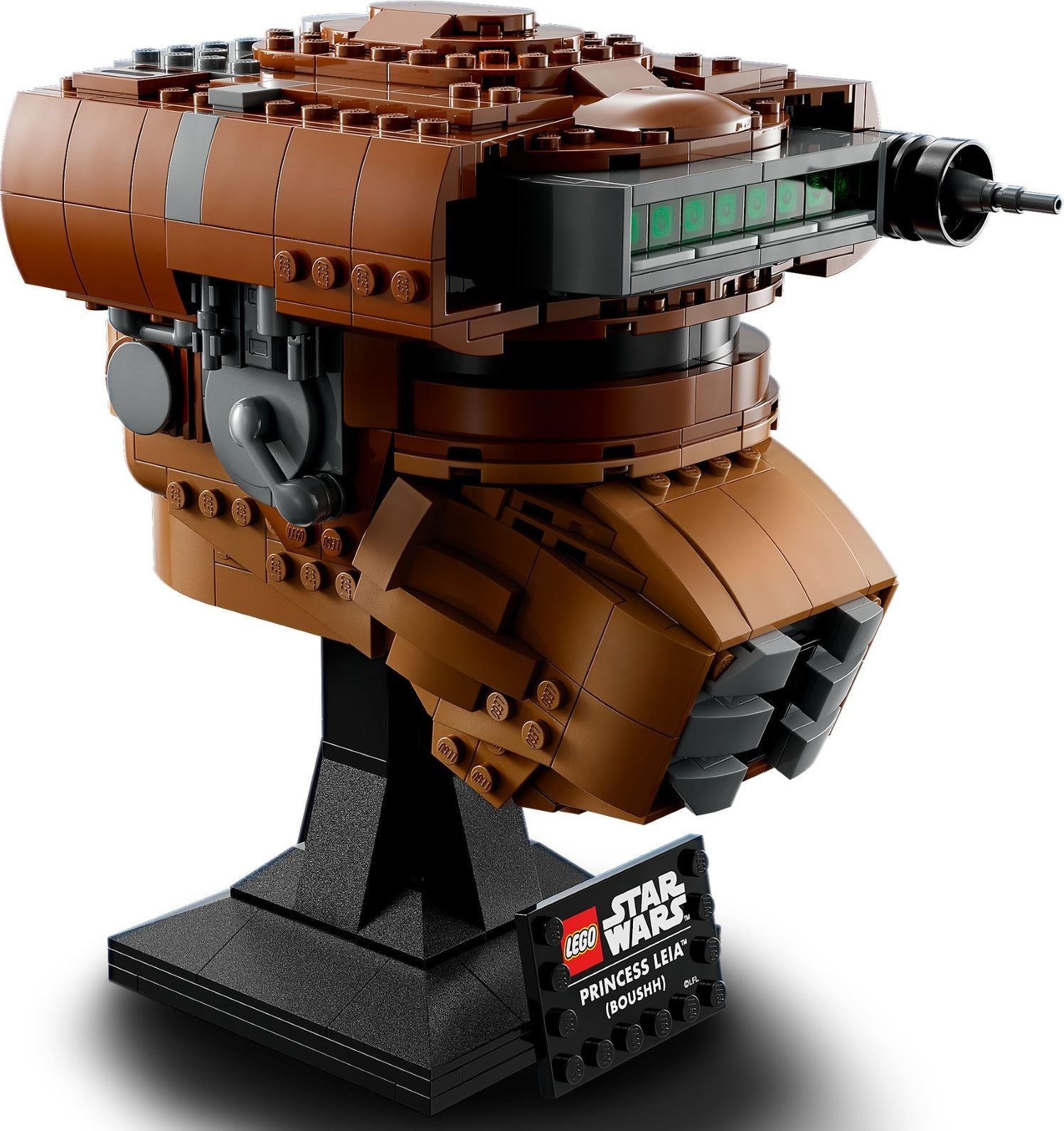 LEGO 75351 Princess Leia Boushh Helmet – Star Wars Collectible Build - SuperSaverAU - view 2