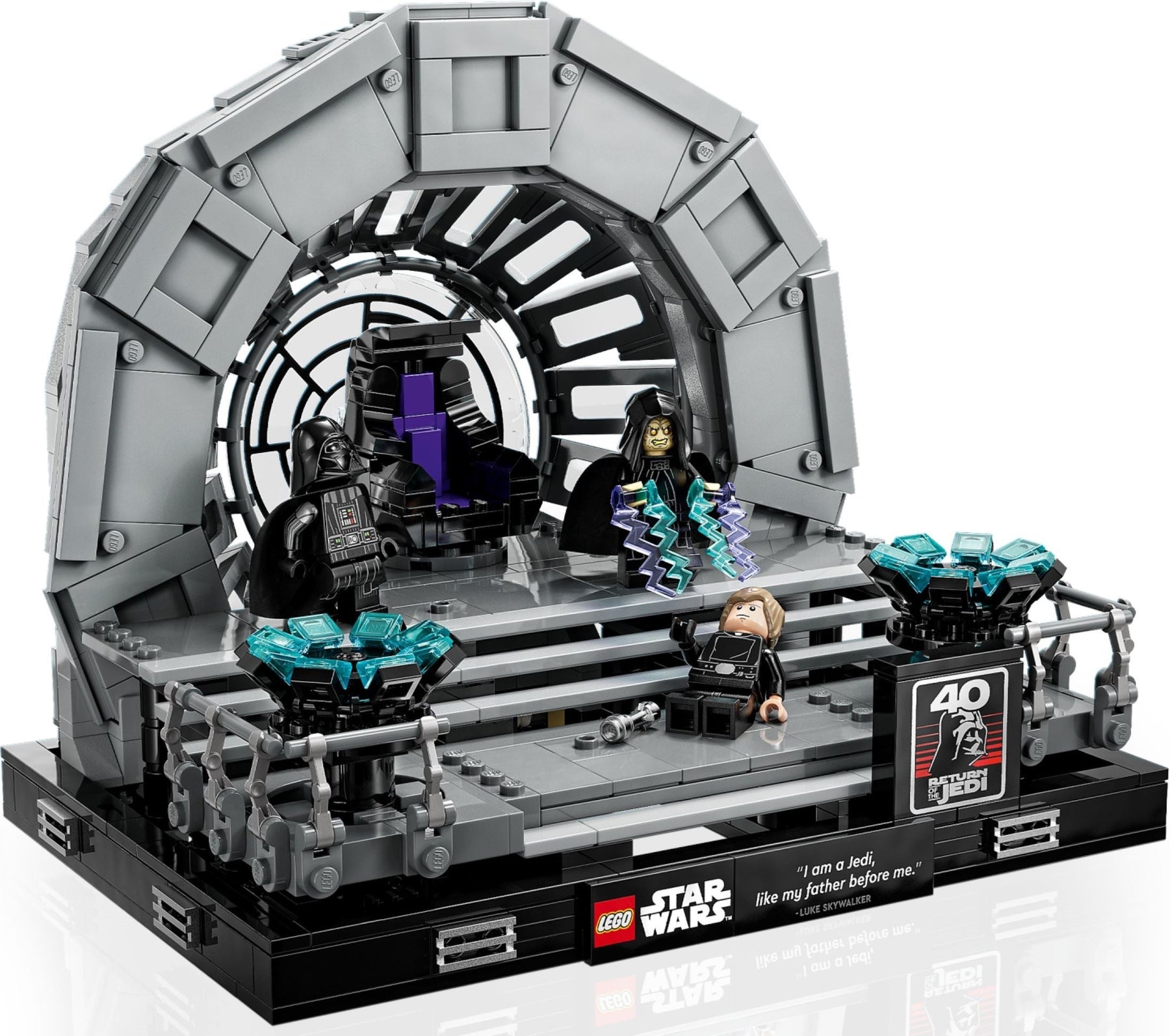 LEGO 75352 Emperor’s Throne Room Diorama – Star Wars Display Model - SuperSaverAU - view 2