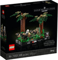 LEGO 75353 Endor Speeder Chase Diorama – Star Wars Collectible Scene - SuperSaverAU - view 1
