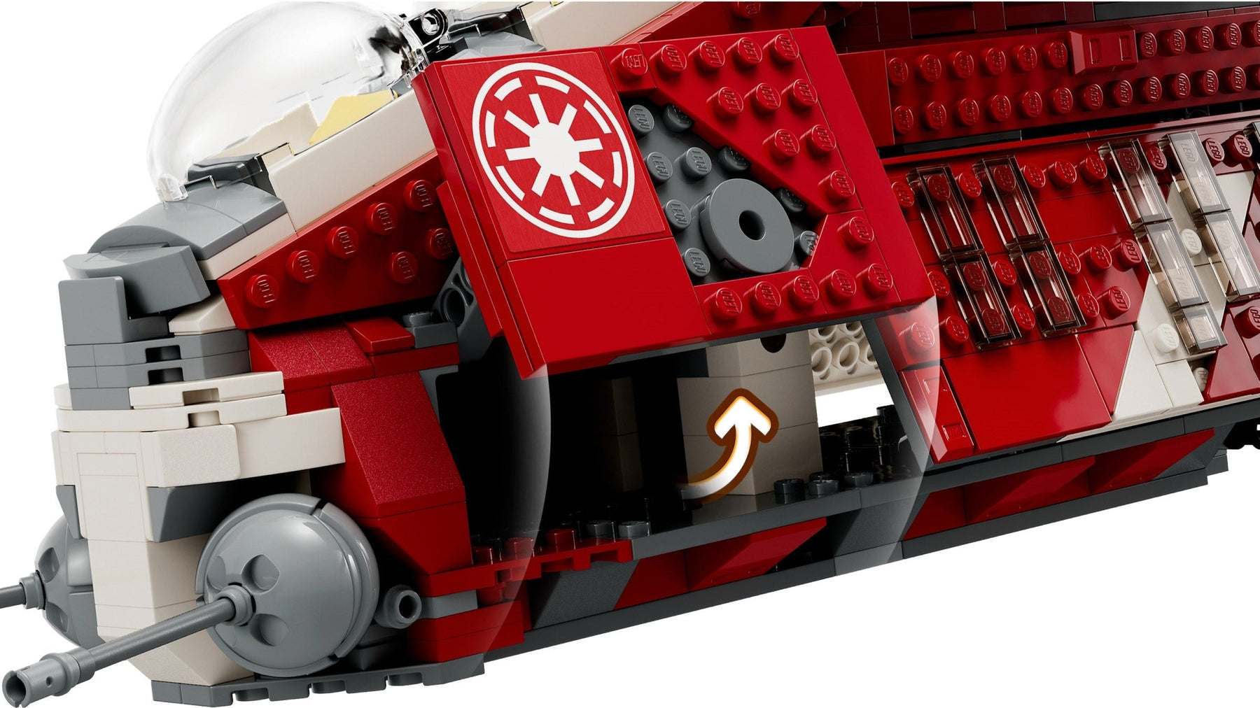 LEGO Star Wars 75354 Coruscant Guard Gunship - SuperSaverAU - view 7