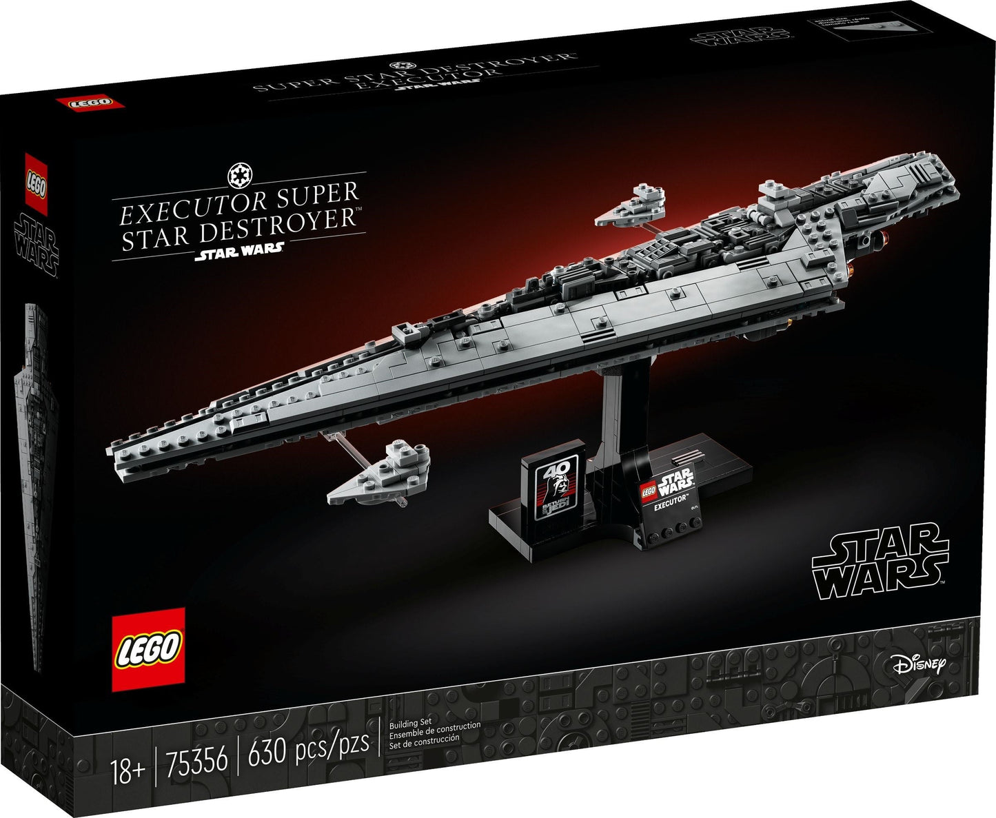 LEGO 75356 Executor Super Star Destroyer – Star Wars Display Model