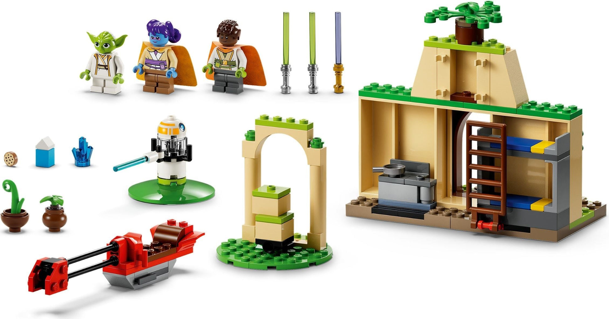 LEGO Star Wars Series 75358 Tenoo Jedi Temple- Auzzi Store