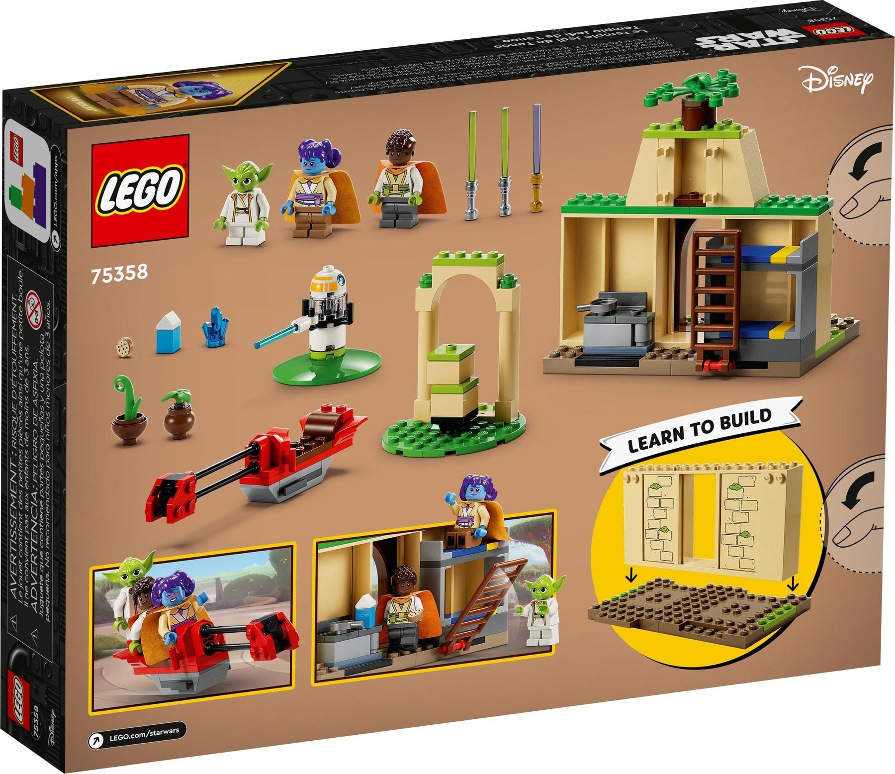 LEGO Star Wars Series 75358 Tenoo Jedi Temple- Auzzi Store