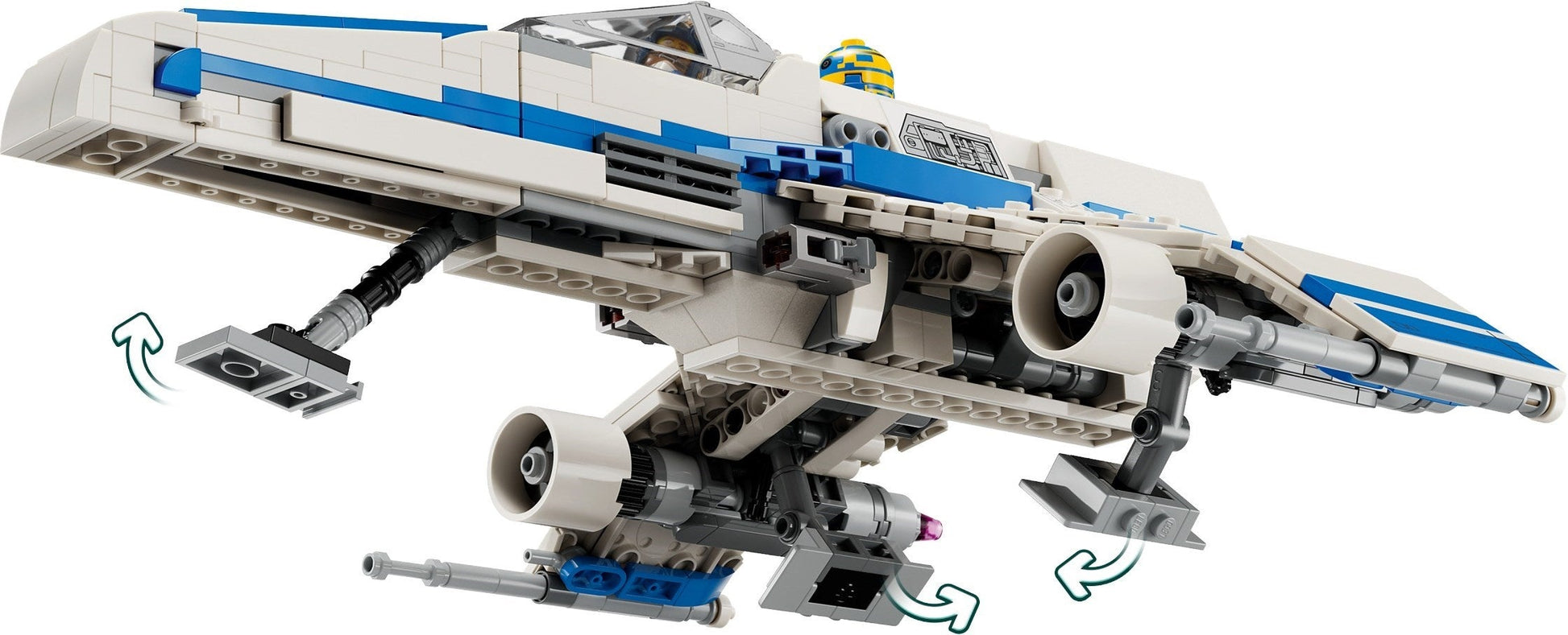 LEGO Star Wars 75364 New Republic E-Wing™ vs. Shin Hati's Starfighter™- Auzzi Store