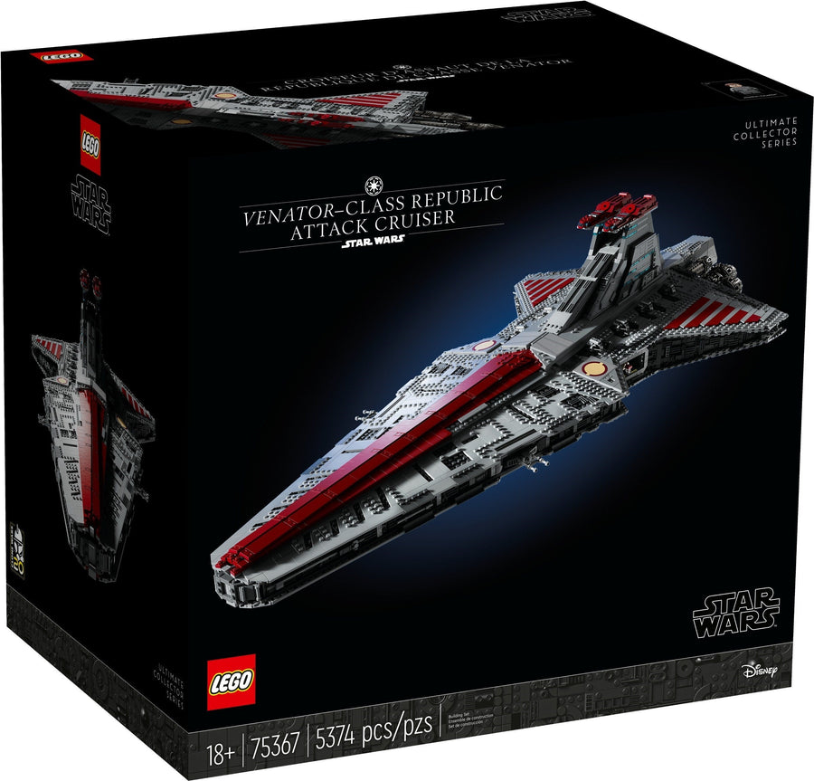 LEGO 75367 Venator-Class Republic Attack Cruiser – Ultimate Star Wars Starship - SuperSaverAU - view 1