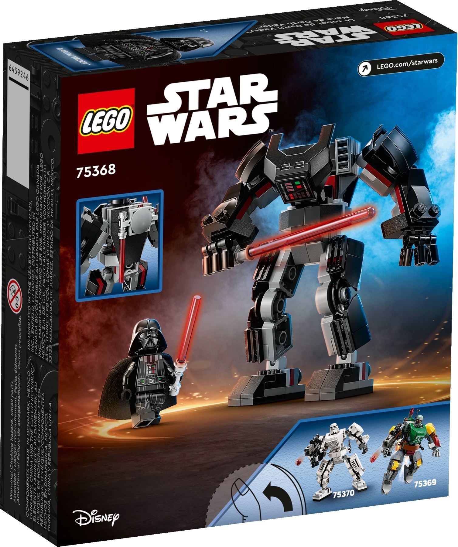 LEGO Star Wars 75368 Darth Vader Mech- Auzzi Store