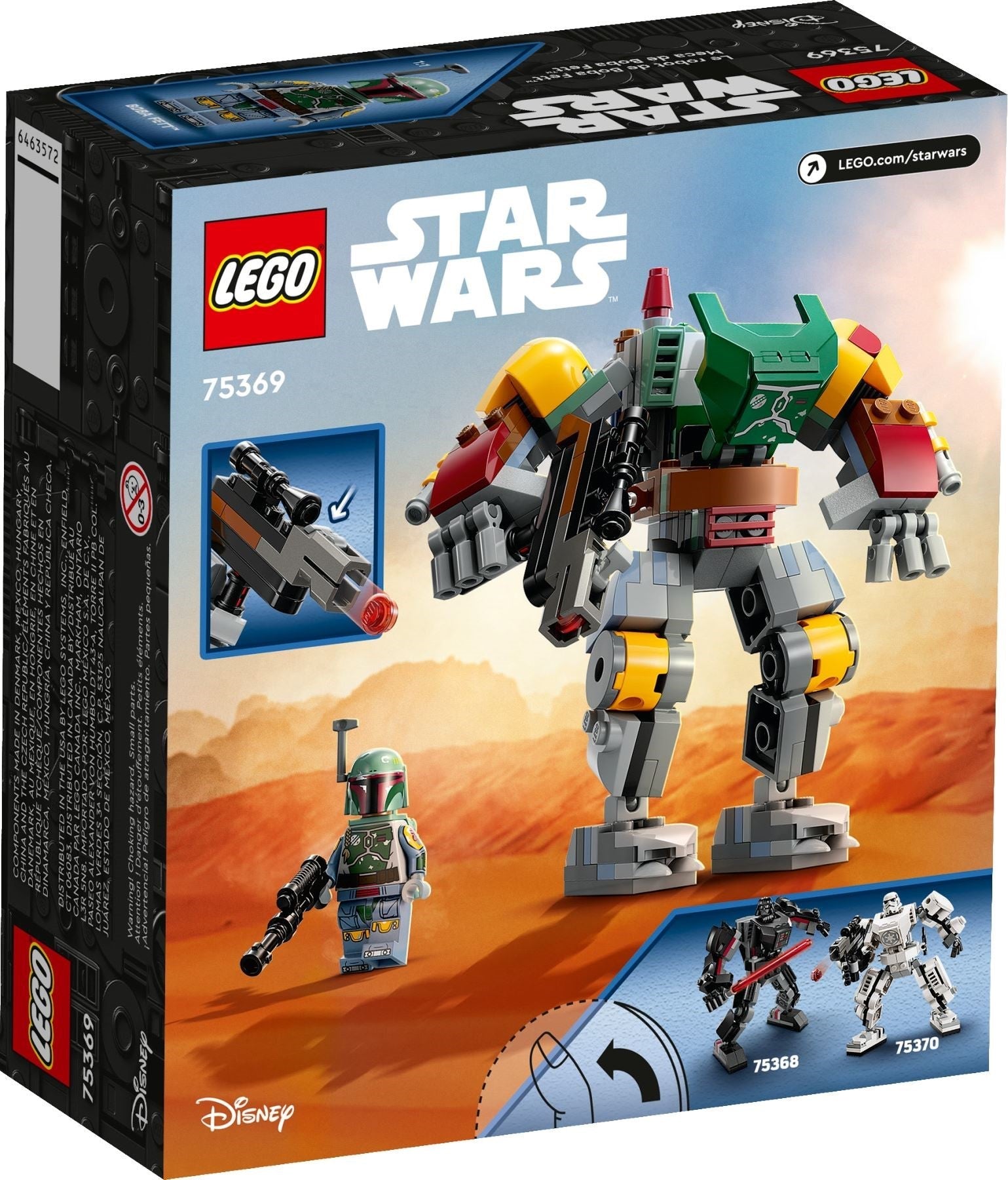 LEGO Star Wars Series 75369 Boba Fett™ Mech- Auzzi Store