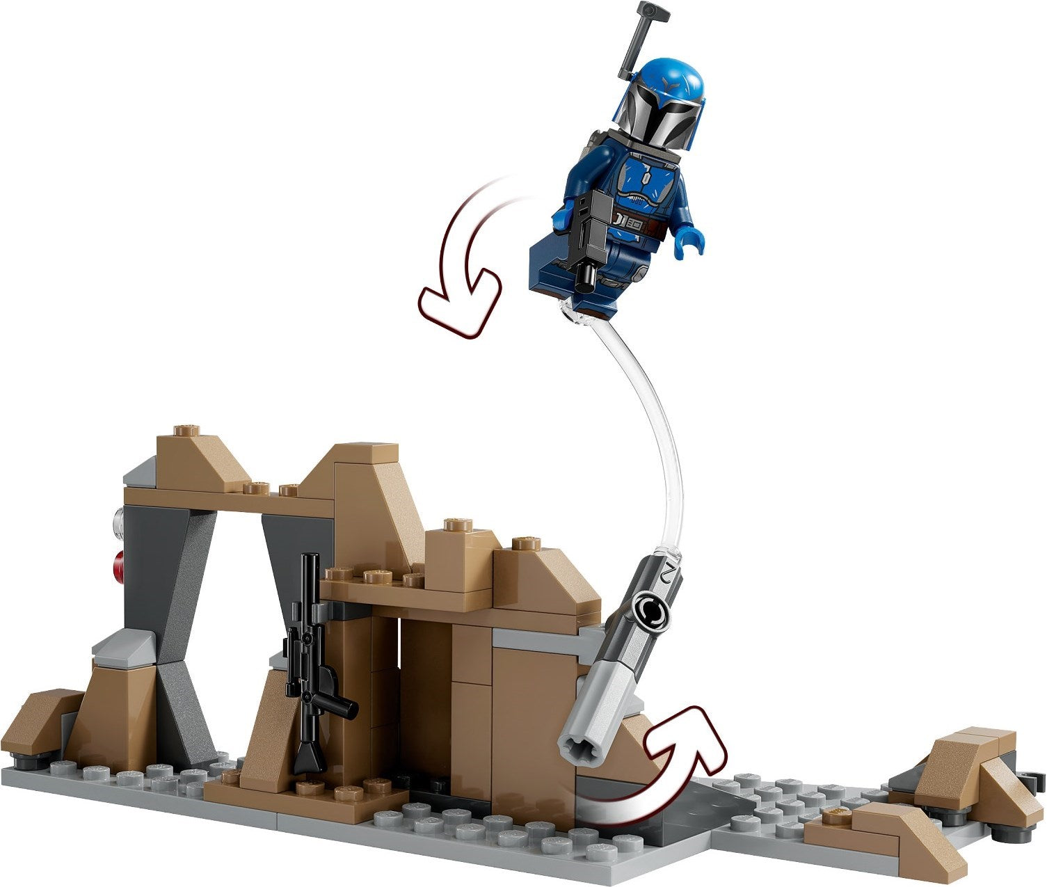 LEGO Star Wars 75373 Ambush on Mandalore™ Battle Pack- Auzzi Store