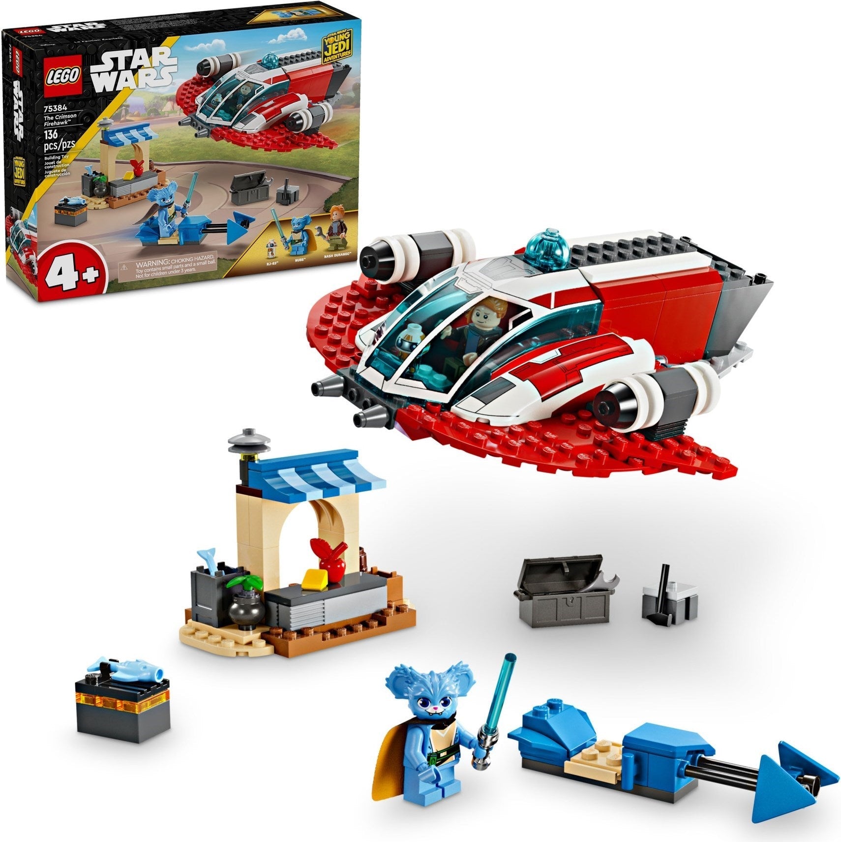 LEGO Star Wars TM Series 75384 The Crimson Firehawk™- Auzzi Store