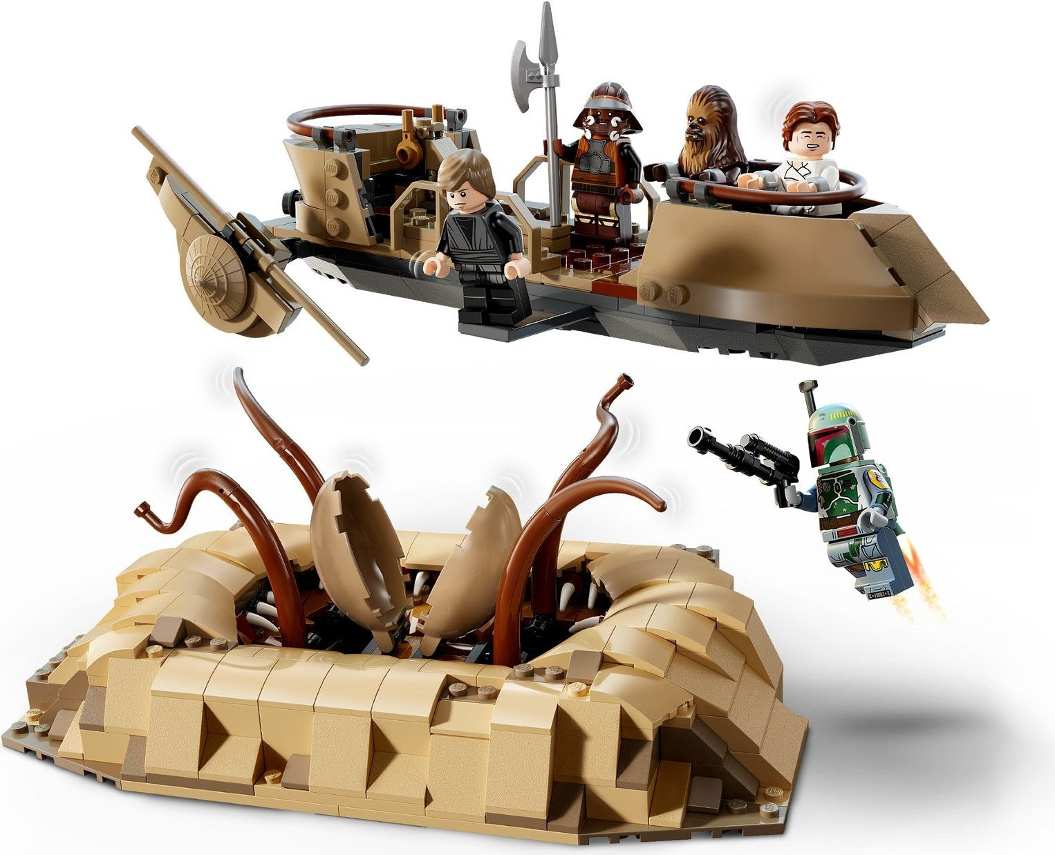 LEGO 75396 Star Wars Desert Skiff Sarlacc Pit - SuperSaverAU - view 7