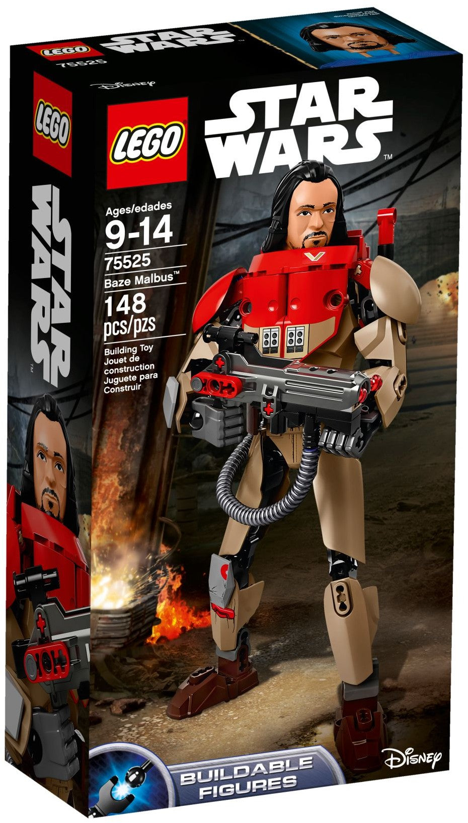 LEGO 75525 Baze Malbus - Rogue One Buildable Figure