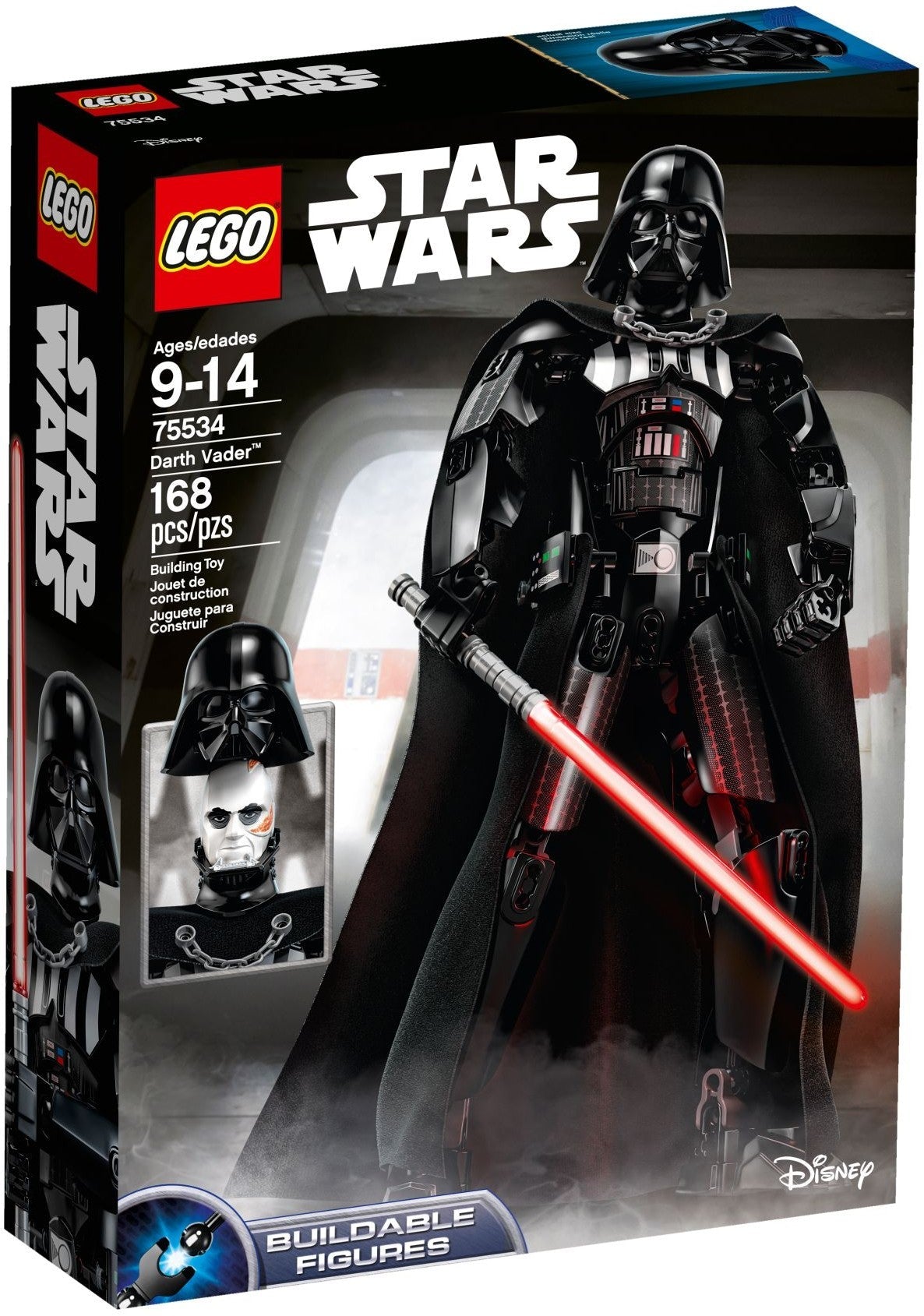 LEGO 75534 Buildable & Posable Darth Vader Figure