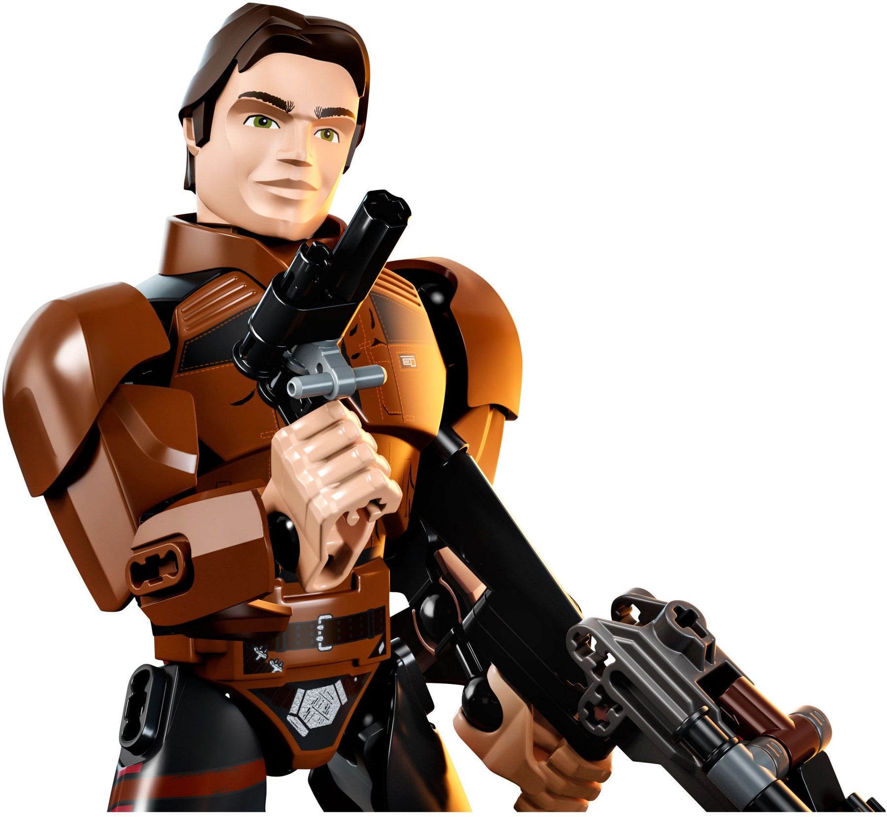 LEGO 75535 Han Solo: Buildable Figure with Blaster - SuperSaverAU - view 3