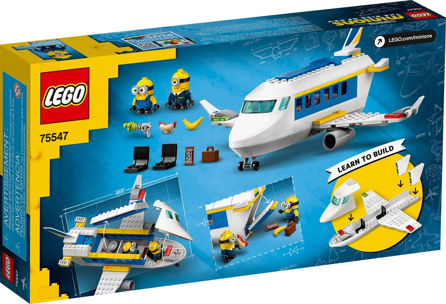 LEGO Minions 75547 Minion Pilot in Training- Auzzi Store
