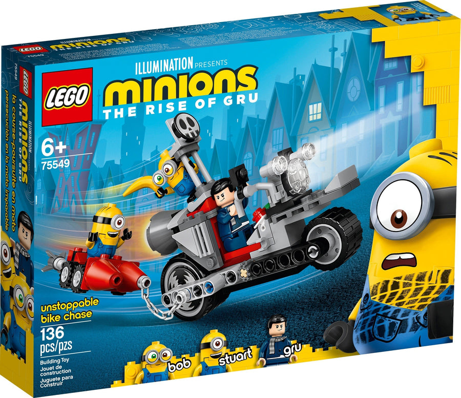 LEGO 75549 Minions Unstoppable Bike Chase - SuperSaverAU - view 1