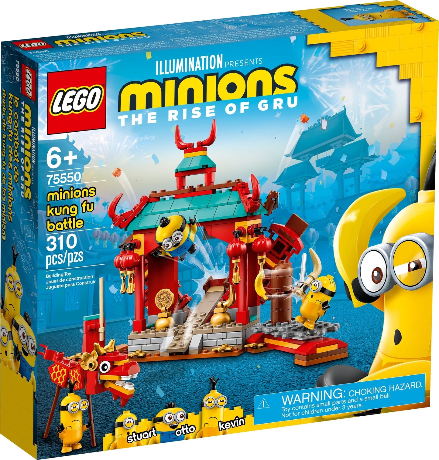 LEGO Minions Series 75550 Minions Kung Fu Battle- Auzzi Store