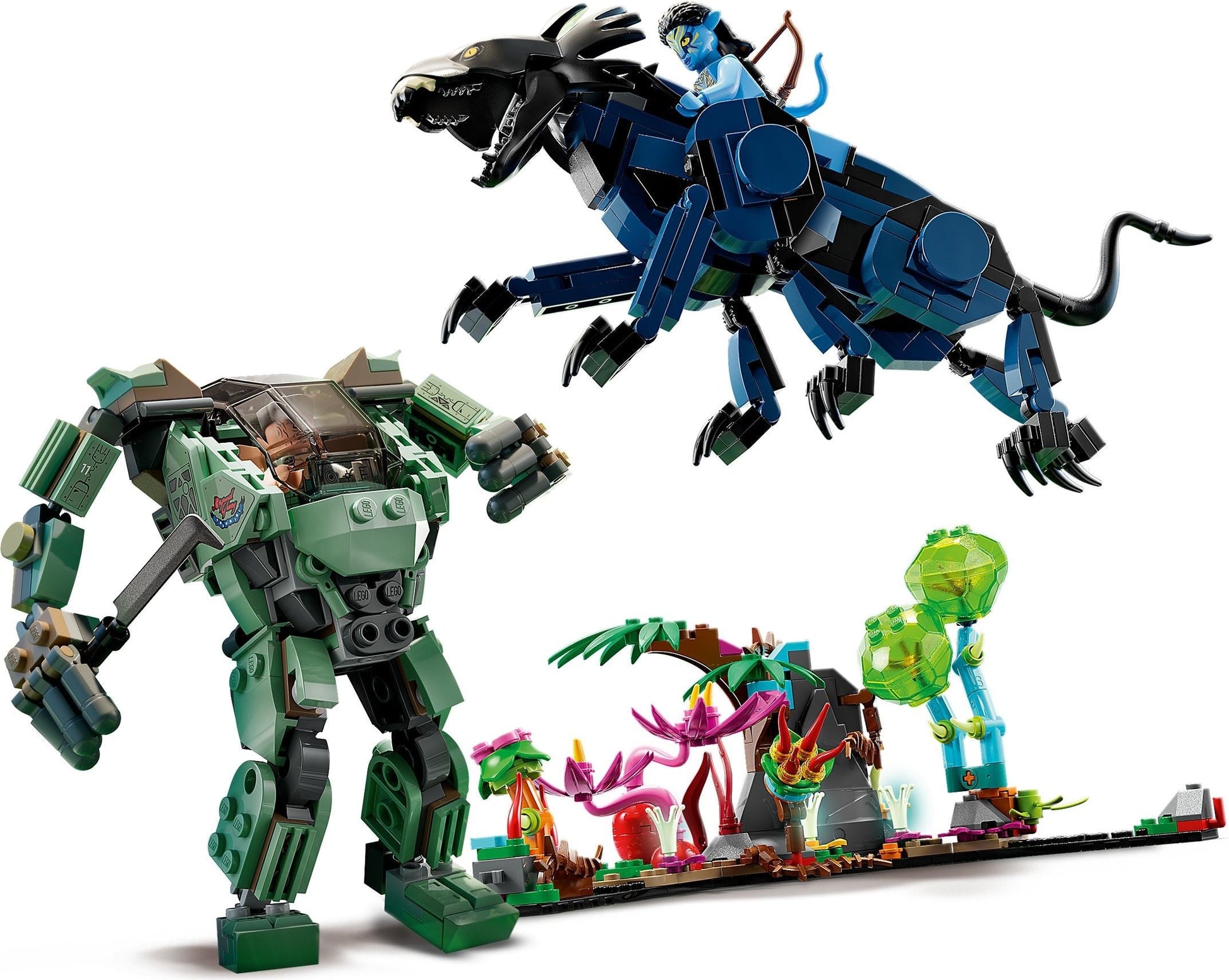 LEGO Avatar 75571 Neytiri & Thanator vs. AMP Suit Quaritch- Auzzi Store
