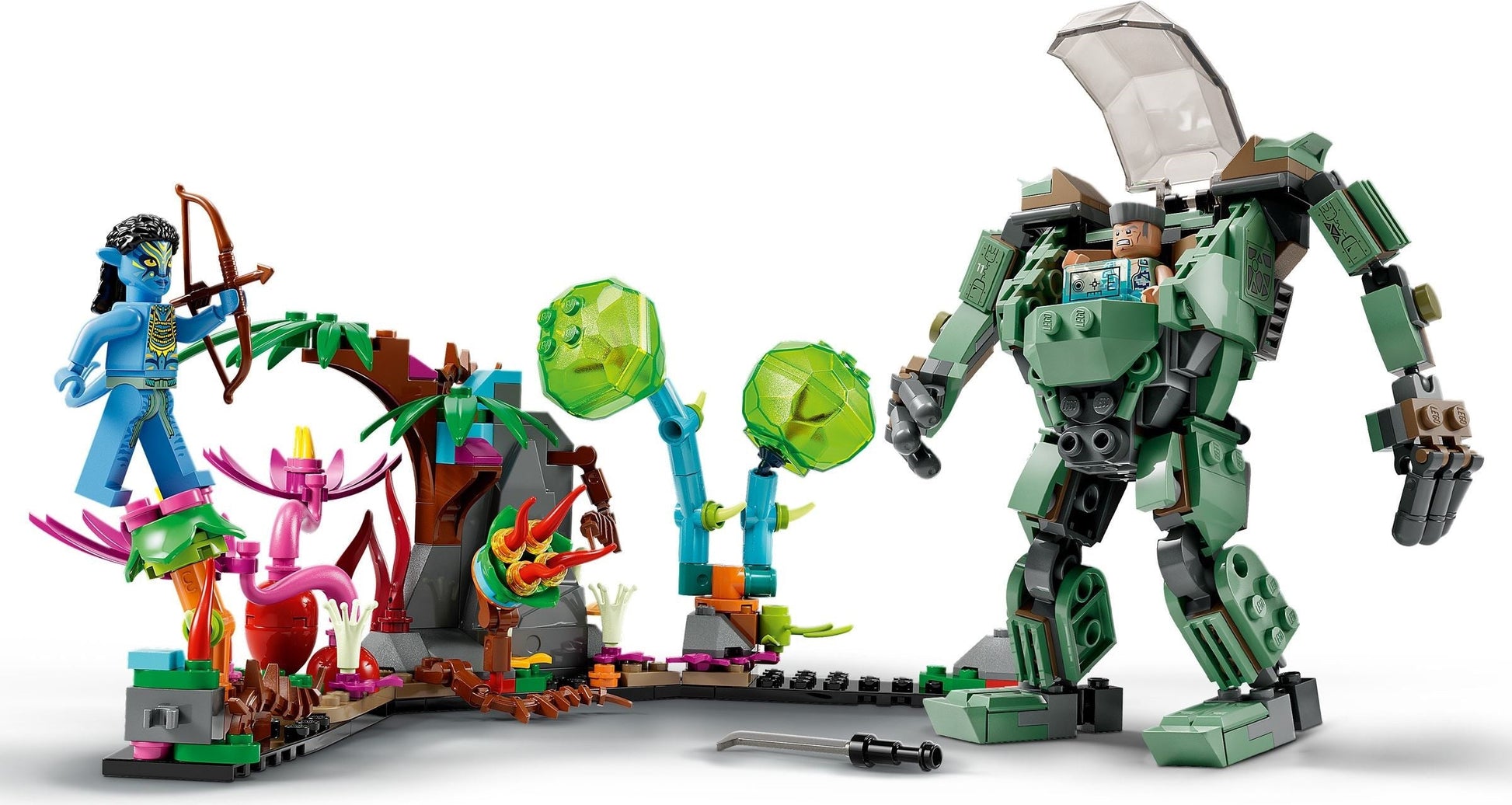 LEGO Avatar 75571 Neytiri & Thanator vs. AMP Suit Quaritch- Auzzi Store