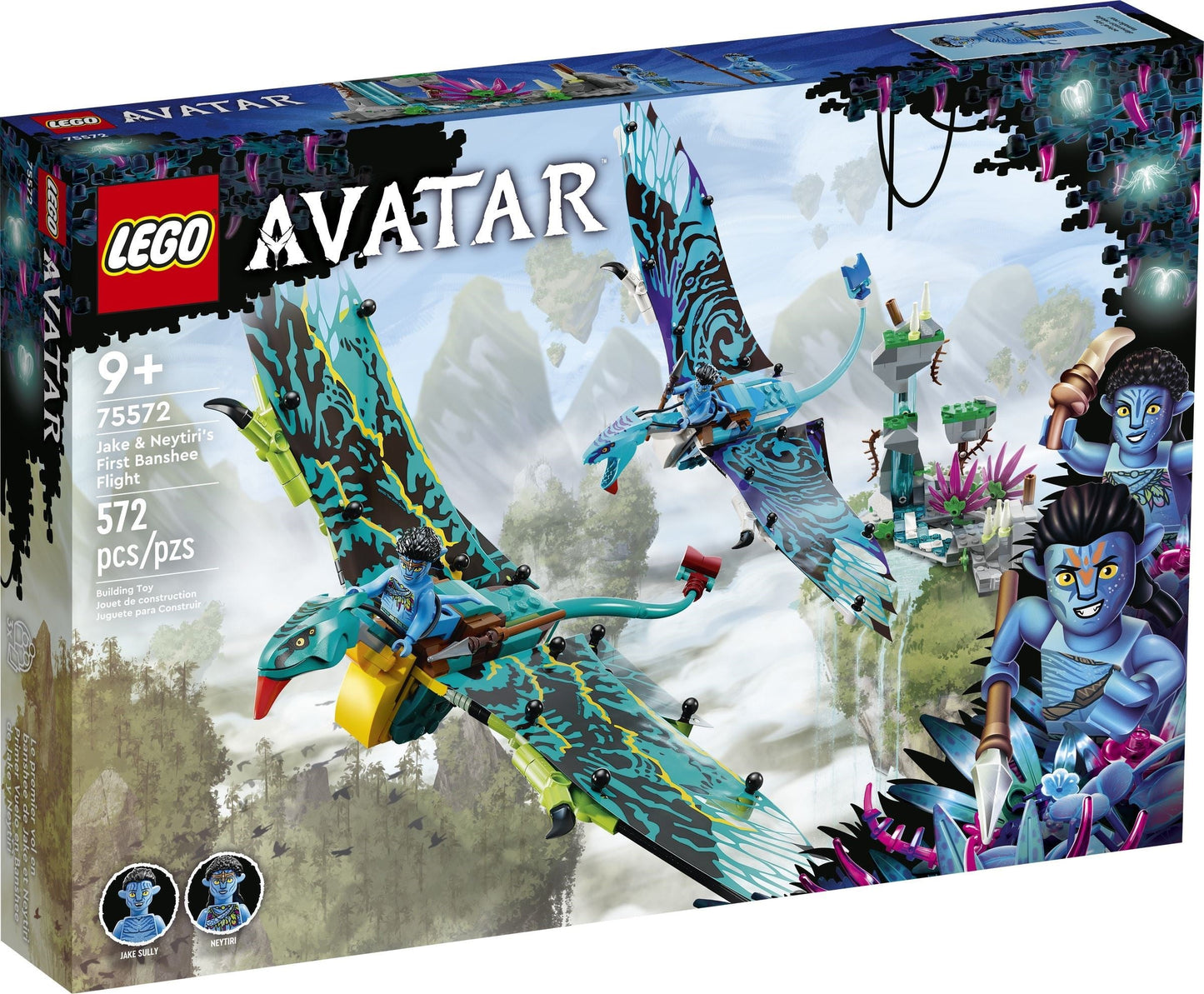 LEGO Avatar 75572 Jake & Neytiri’s First Banshee Flight- Auzzi Store