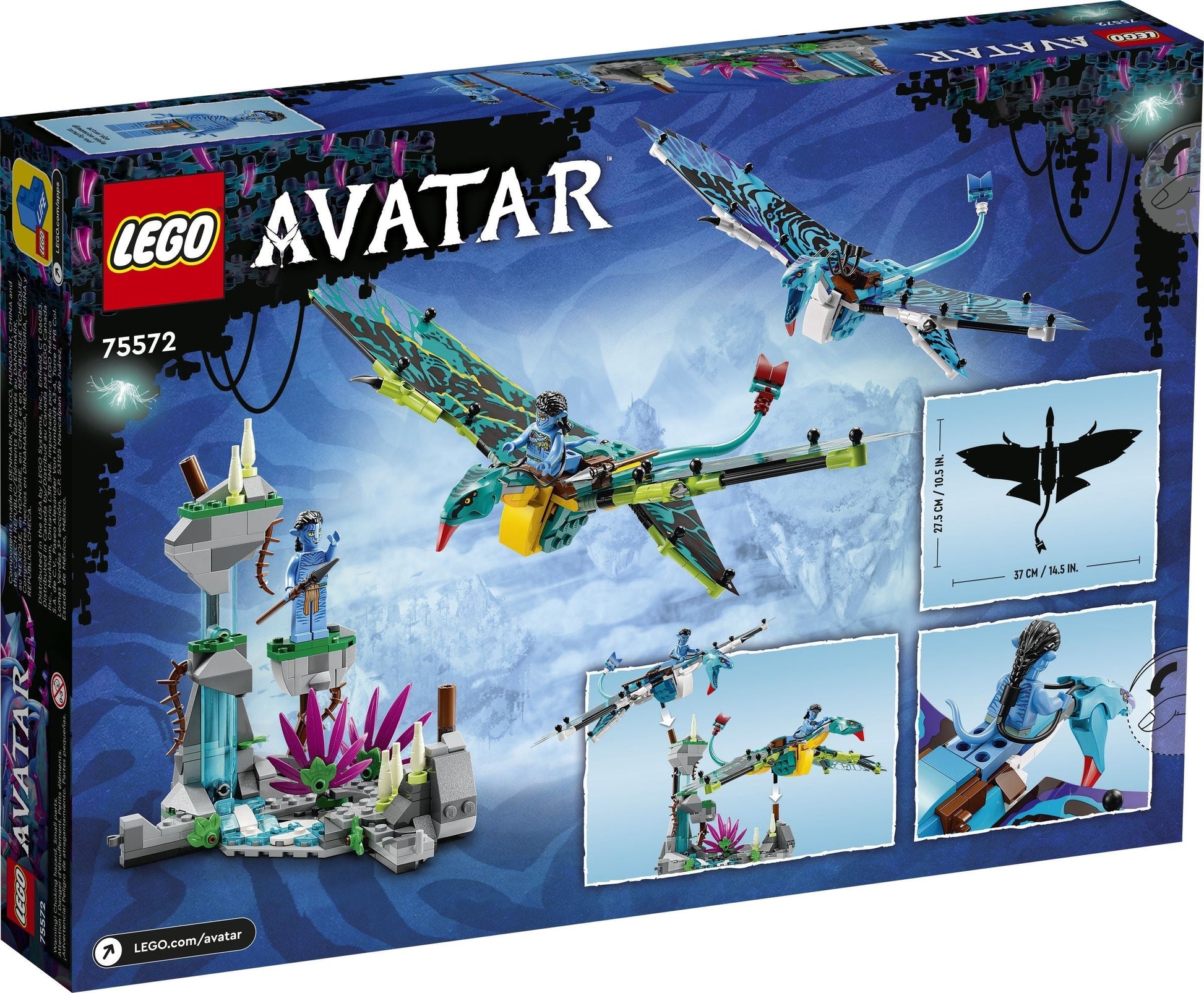 LEGO Avatar 75572 Jake & Neytiri’s First Banshee Flight- Auzzi Store