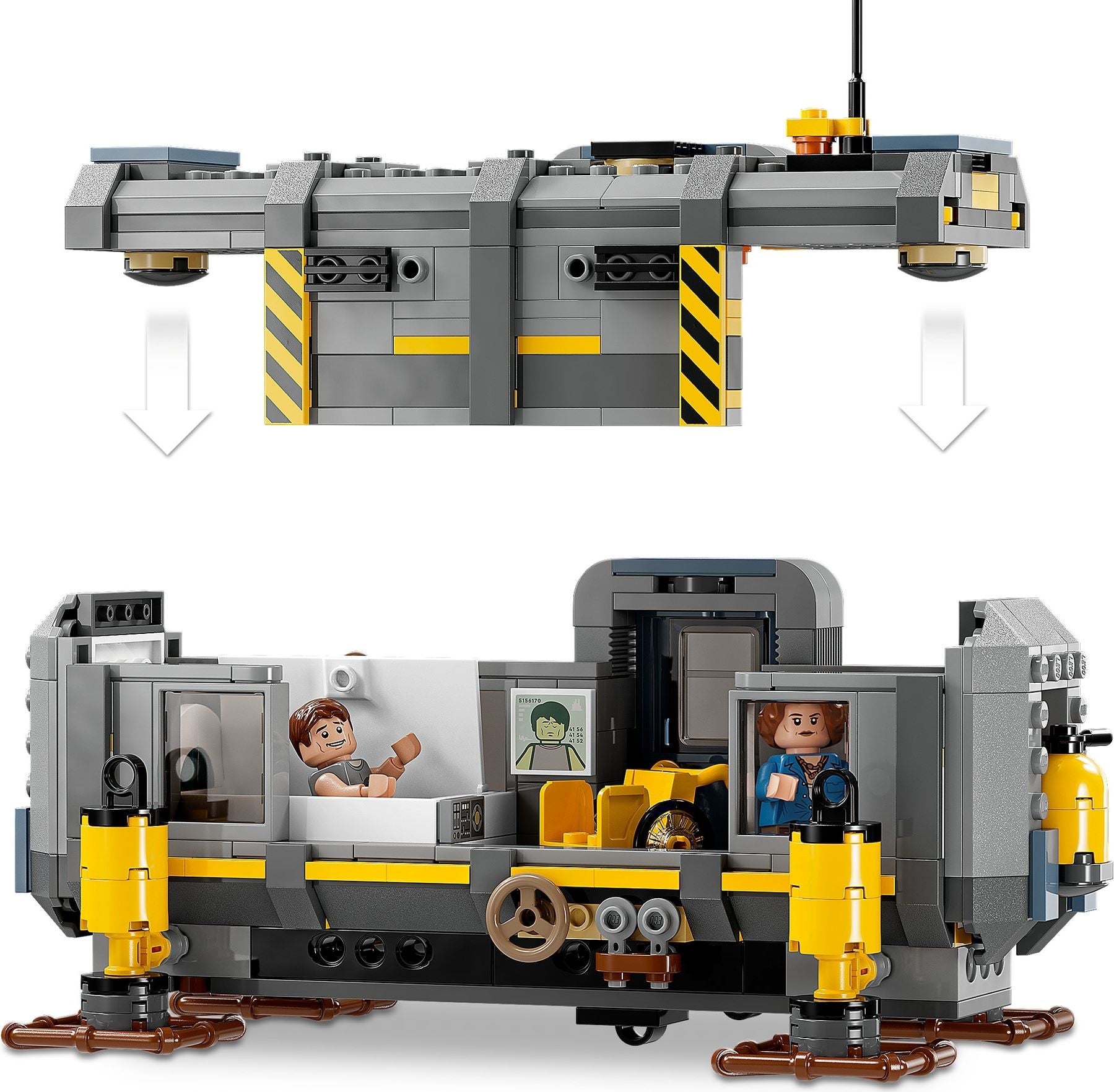 LEGO Avatar 75573 Floating Mountains: Site 26 & RDA Samson- Auzzi Store
