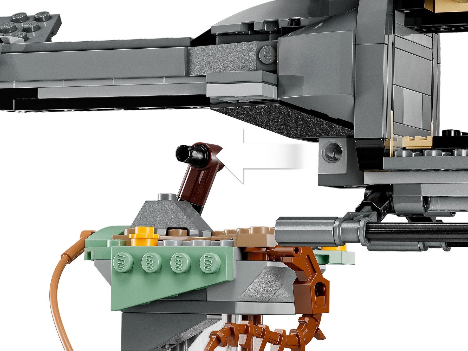 LEGO Avatar 75573 Floating Mountains: Site 26 & RDA Samson- Auzzi Store