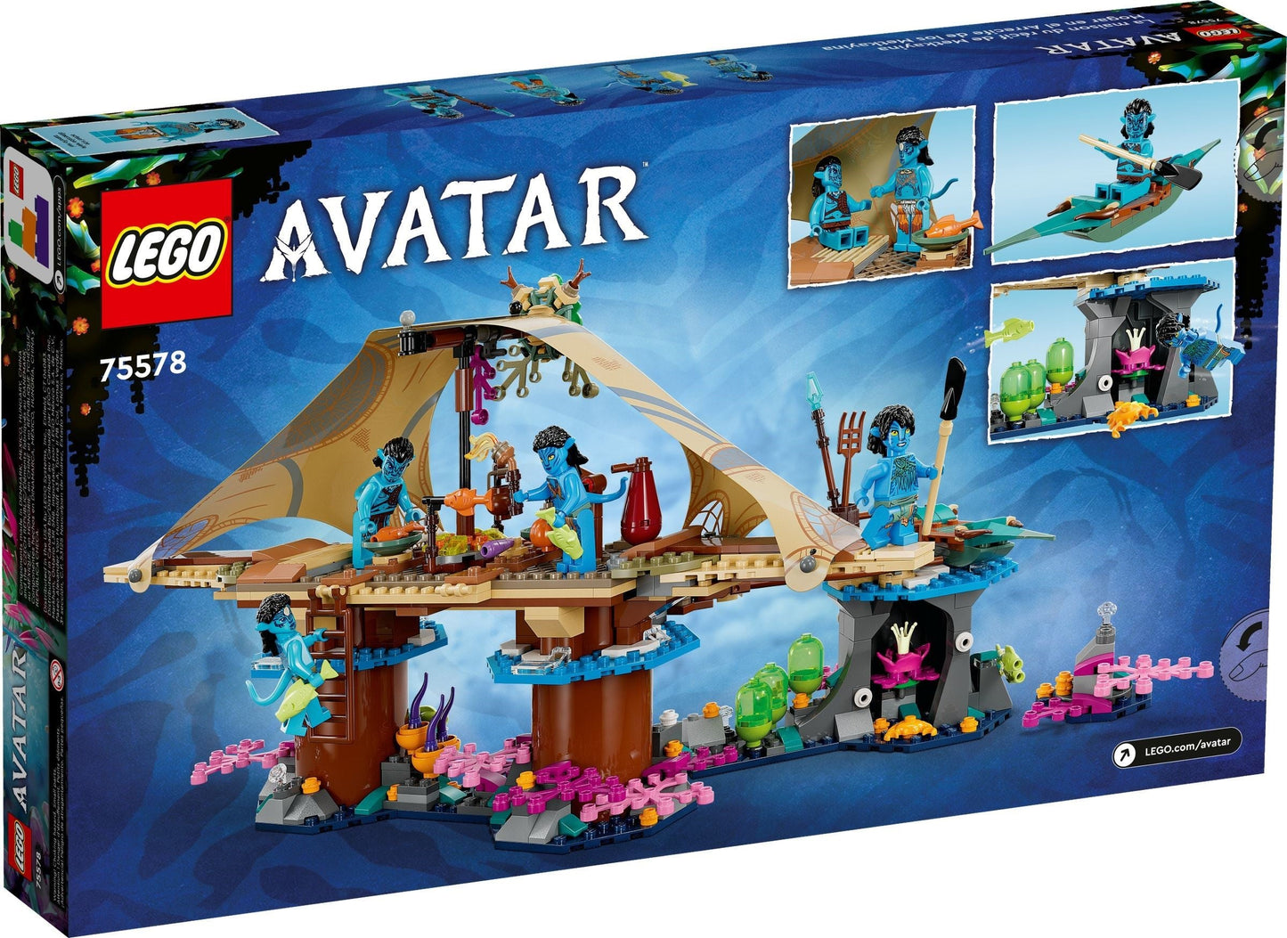 LEGO Avatar Series 75578 Metkayina Reef Home- Auzzi Store