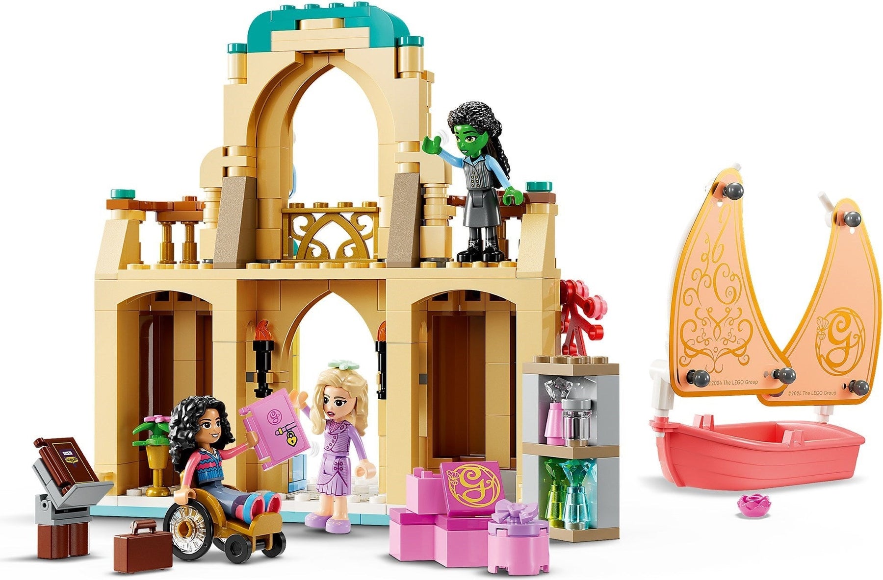 LEGO Wicked 75681 - Glinda, Elphaba, Nessarose at Shiz University - SuperSaverAU - view 7