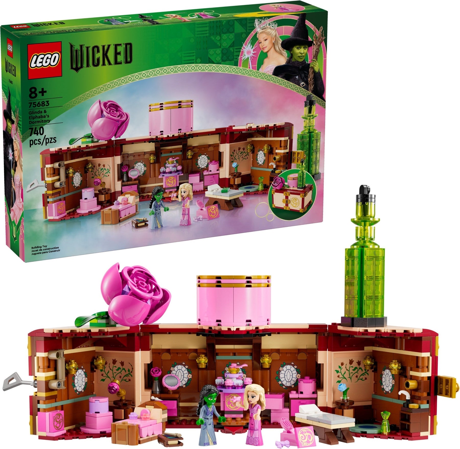 LEGO 75683 Glinda and Elphaba's Dormitory - SuperSaverAU - view 2