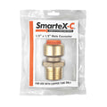 Smartex Copper Male Connector - 20 x 20mm - Lead Free Brass - Push-Fit - SuperSaverAU - view 2