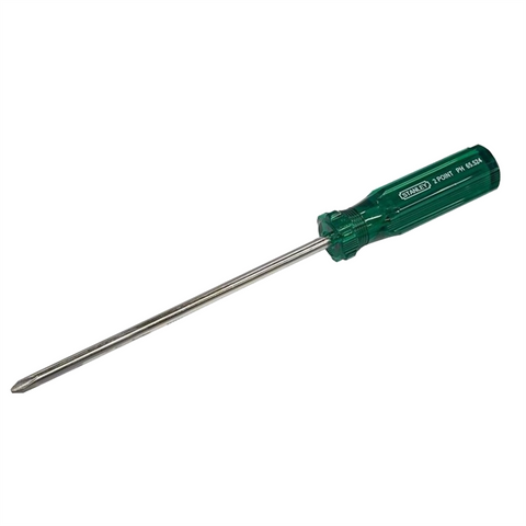 Stanley 150mm No2 Phillips Screwdriver - Green - Durable Alloy Steel - SuperSaverAU - view 1