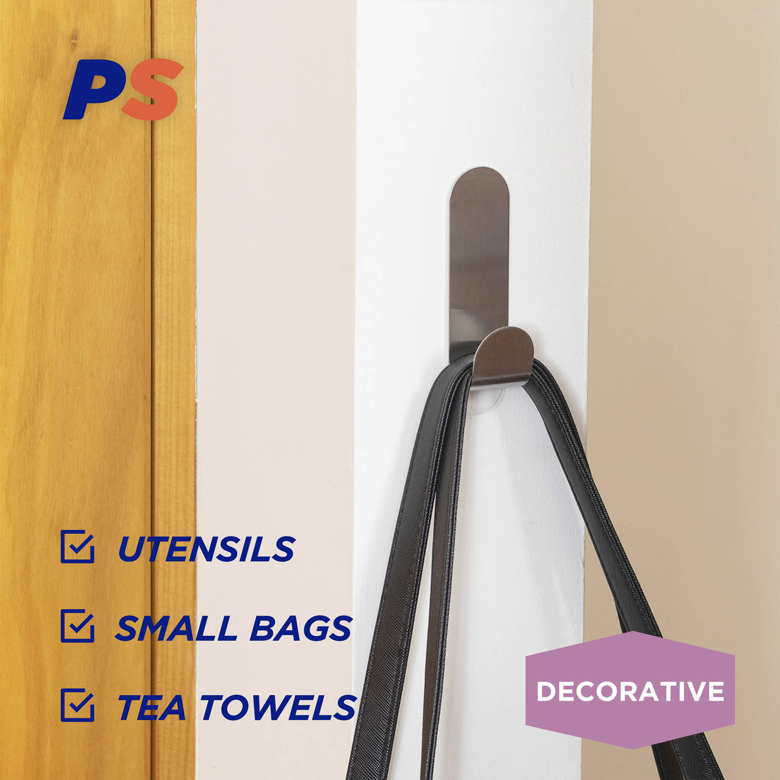 Permastik Large Stainless Steel Metal Hook