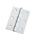 Lane Durasmooth Butt Hinge - 70mm x 50mm x 1.6mm - Zinc Plated - Fixed Pin - SuperSaverAU - view 1