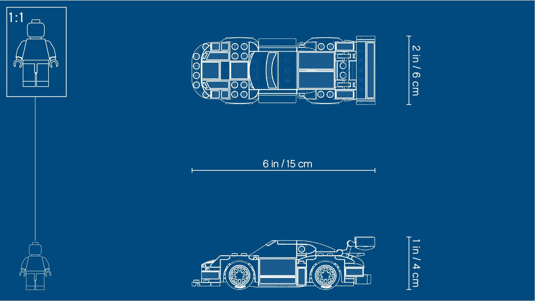 LEGO 75888 Porsche 911 RSR & 911 Turbo 3.0 Race Car Building Set - SuperSaverAU - view 2