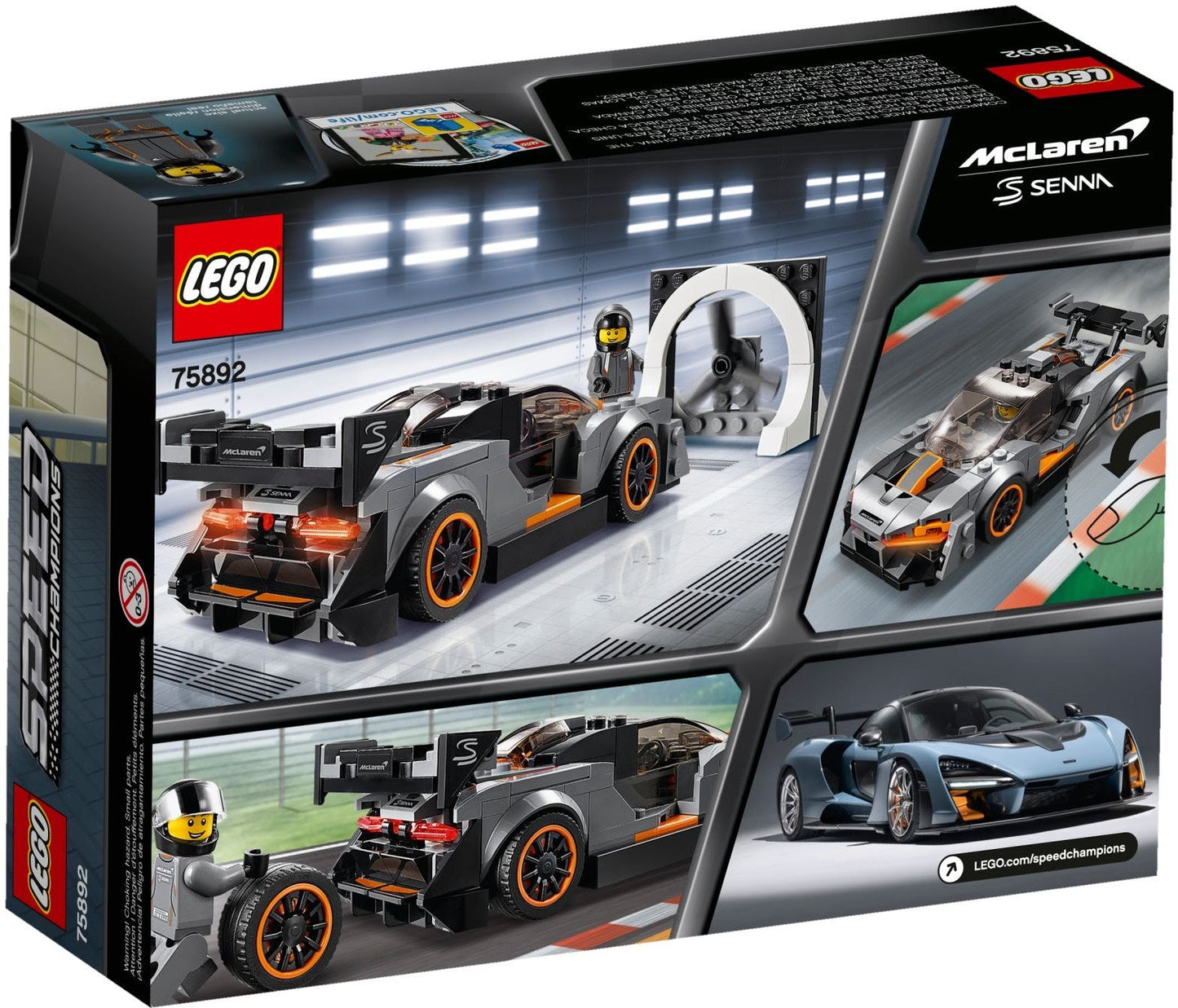 LEGO 75892 Speed Champions McLaren Senna- Auzzi Store