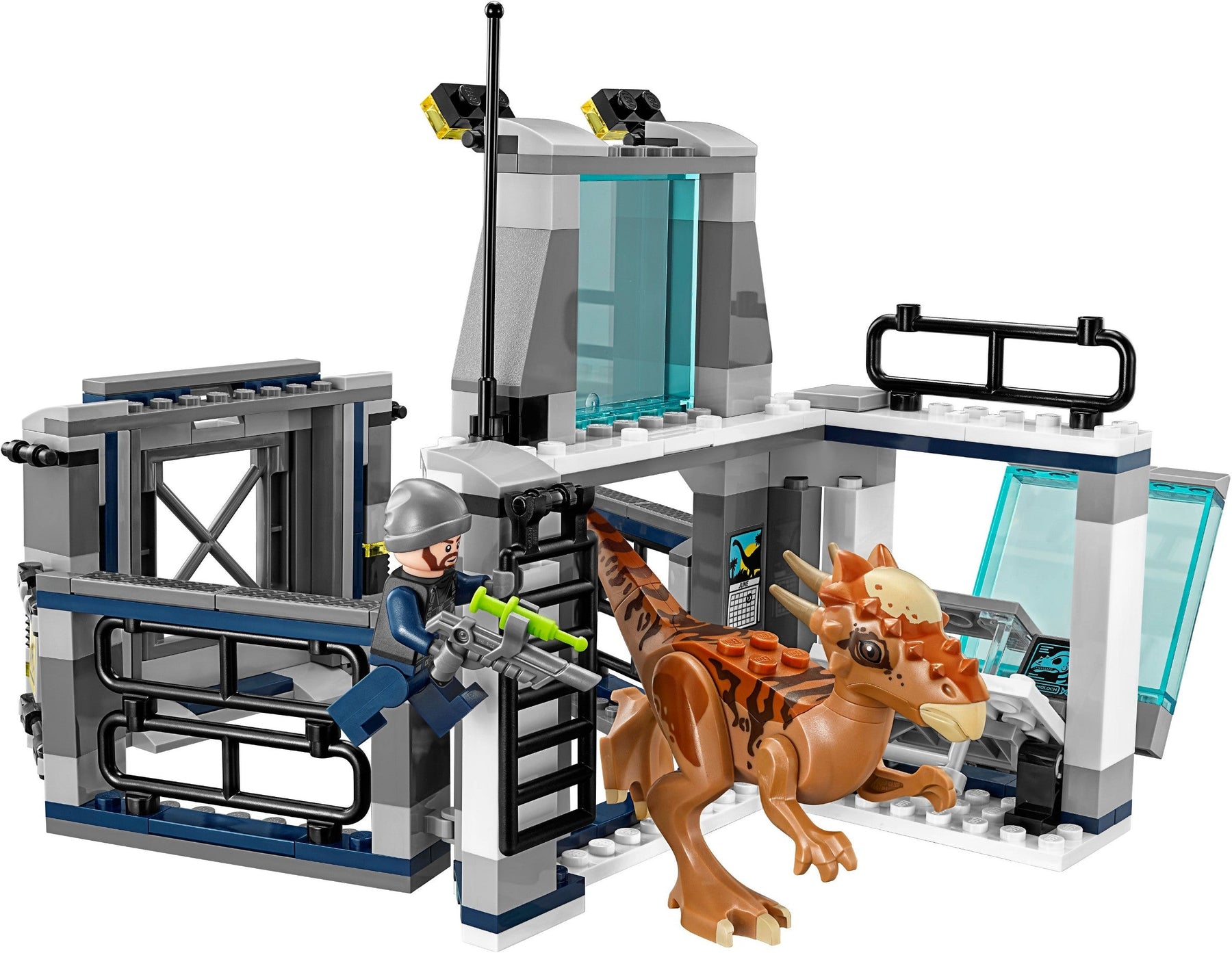 LEGO 75927 Stygimoloch Dinosaur Breakout Lab Jurassic World - SuperSaverAU - view 3