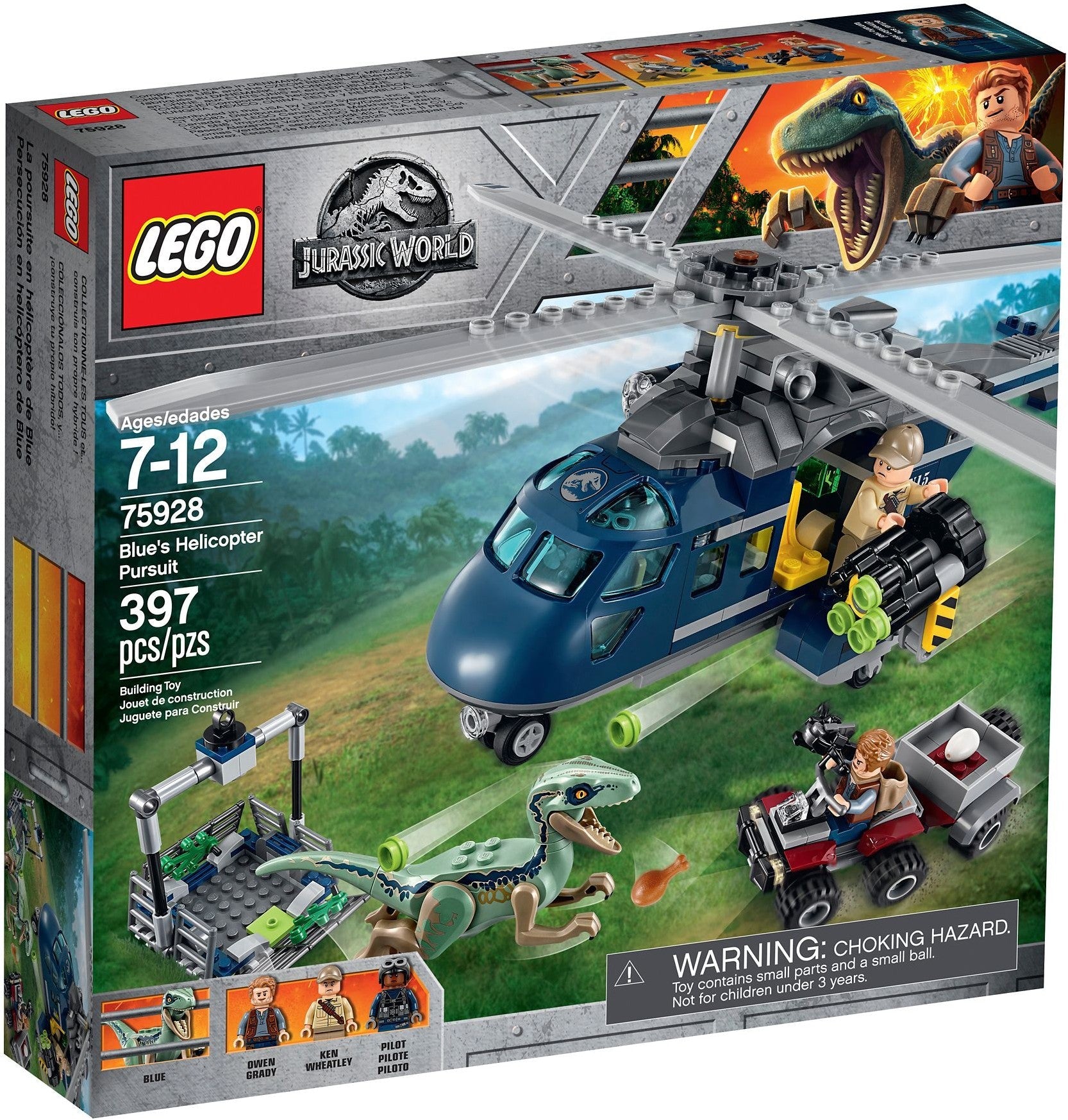 LEGO 75928 Blue's Helicopter Pursuit: Rescue Mission - SuperSaverAU - view 1