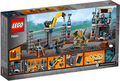 LEGO 75931 Dilophosaurus Outpost Attack - Jurassic World Dinosaur Playset