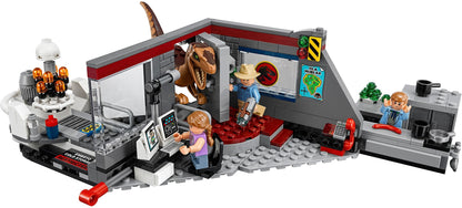 LEGO 75932 Jurassic Park Velociraptor Chase Control Room Playset