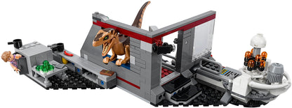 LEGO 75932 Jurassic Park Velociraptor Chase Control Room Playset
