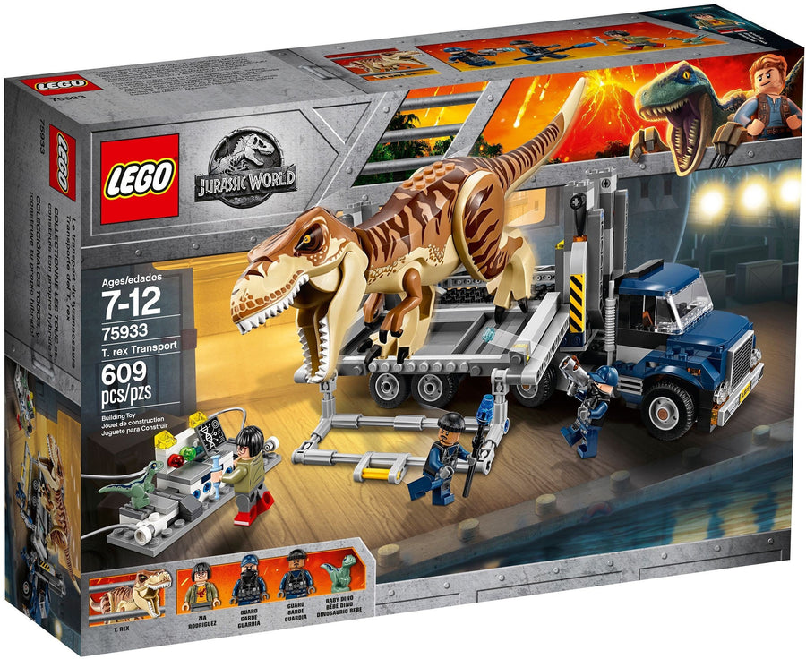 LEGO 75933 T. rex Breakout: Jurassic World Dinosaur Transport - SuperSaverAU - view 1