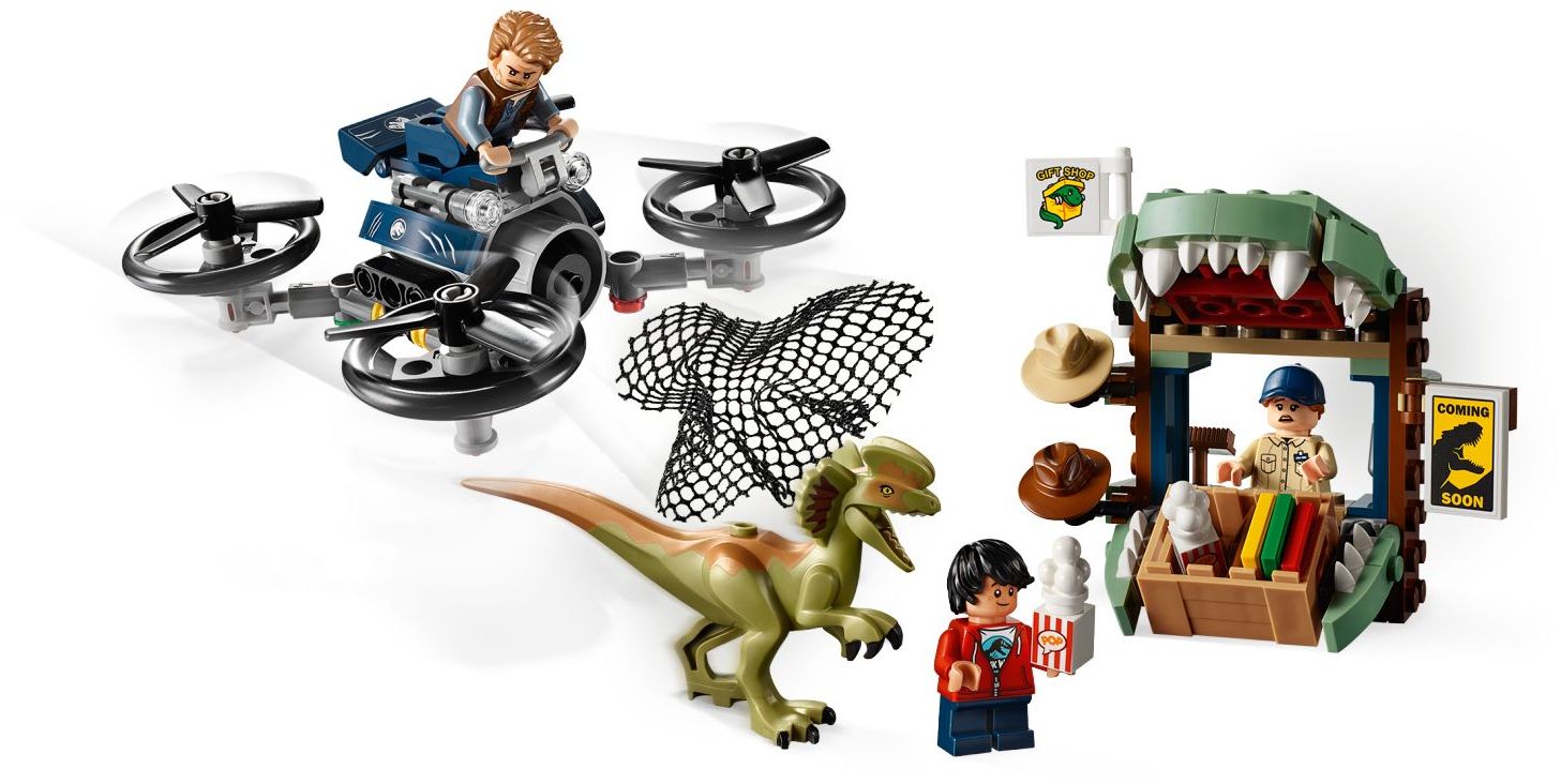 LEGO 75934 Dilophosaurus on the Loose Dinosaur Playset - SuperSaverAU - view 2