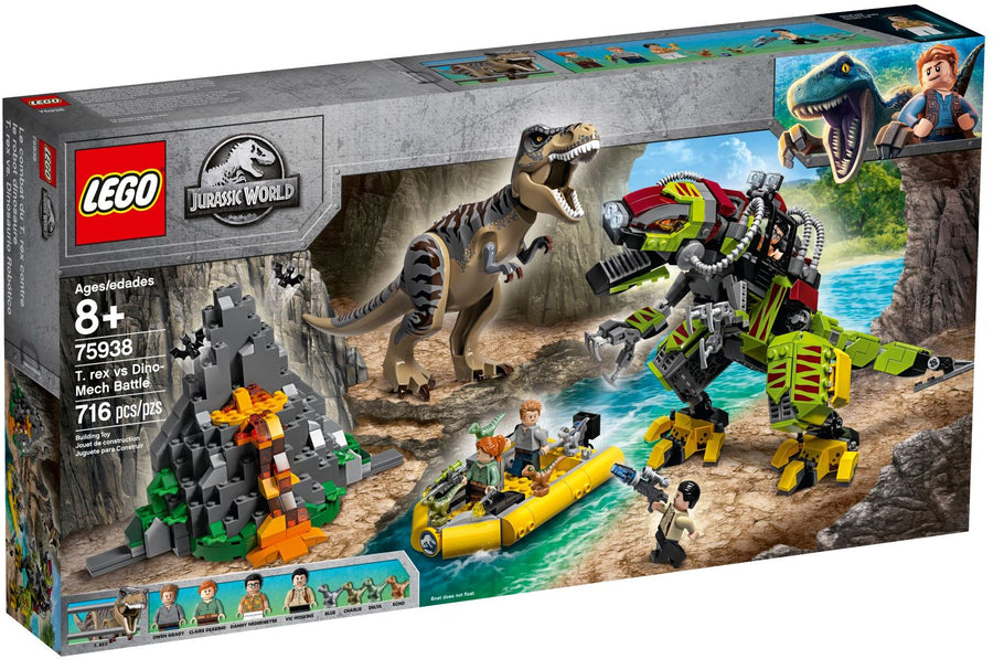 LEGO 75938 T. rex vs. Dino-Mech Battle - SuperSaverAU - view 1