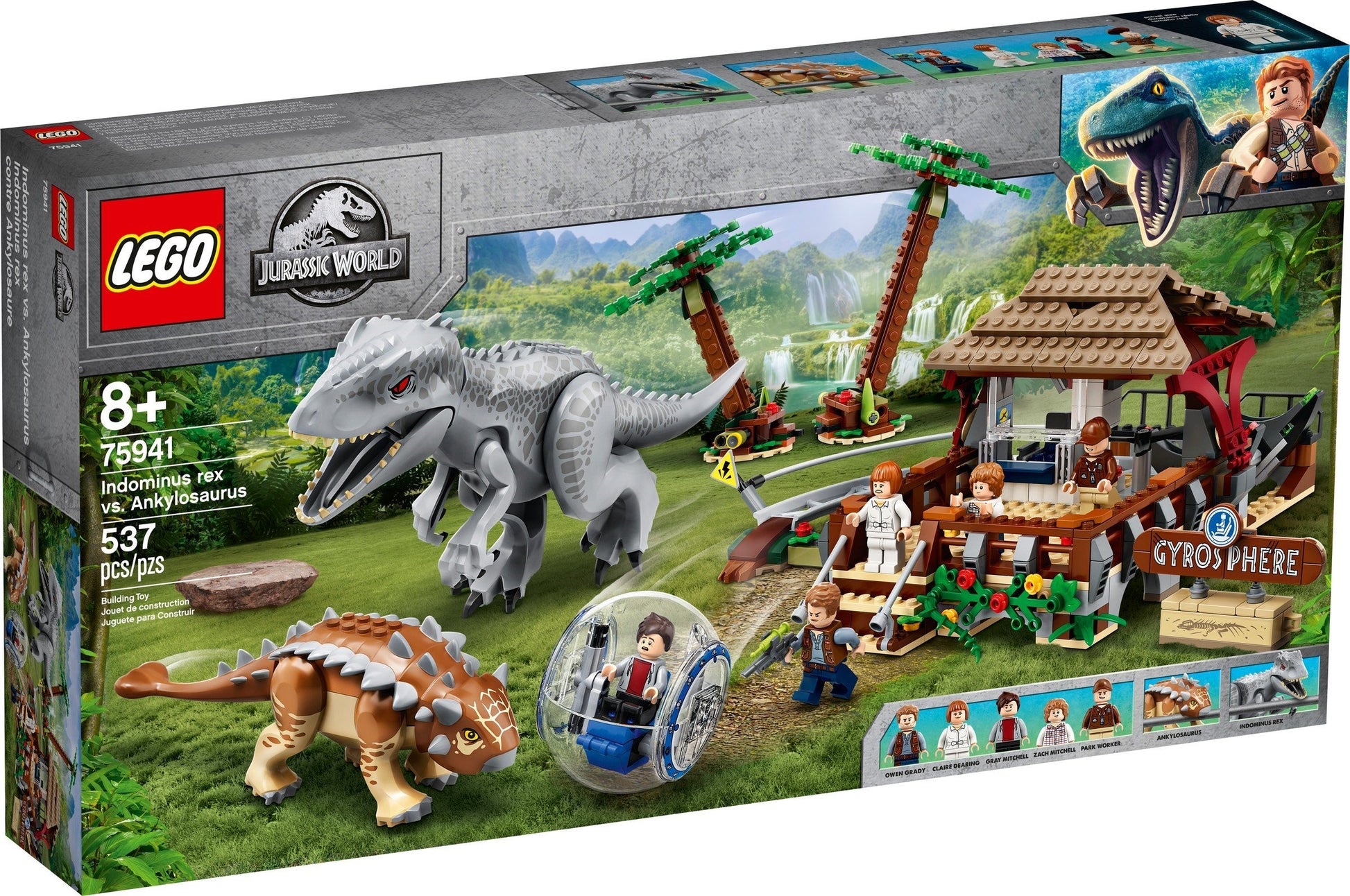 LEGO Jurassic World 75941 Indominus Rex vs. Ankylosaurus- Auzzi Store